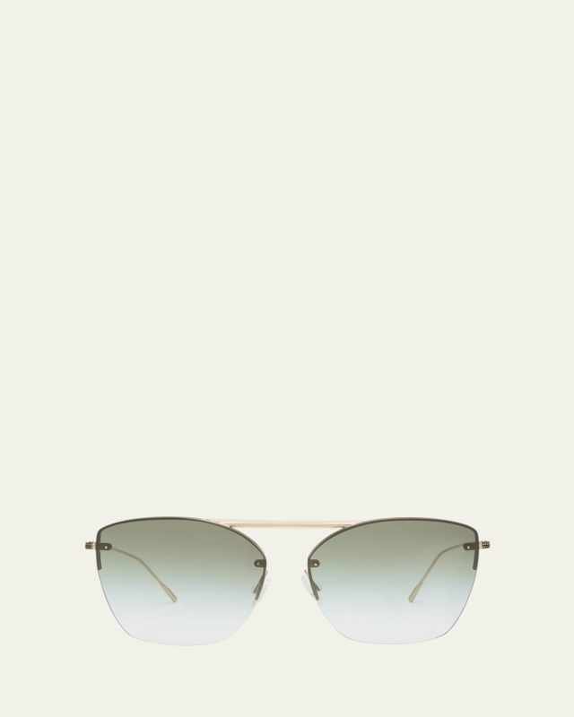 Ziane Metal Aviator Sunglasses