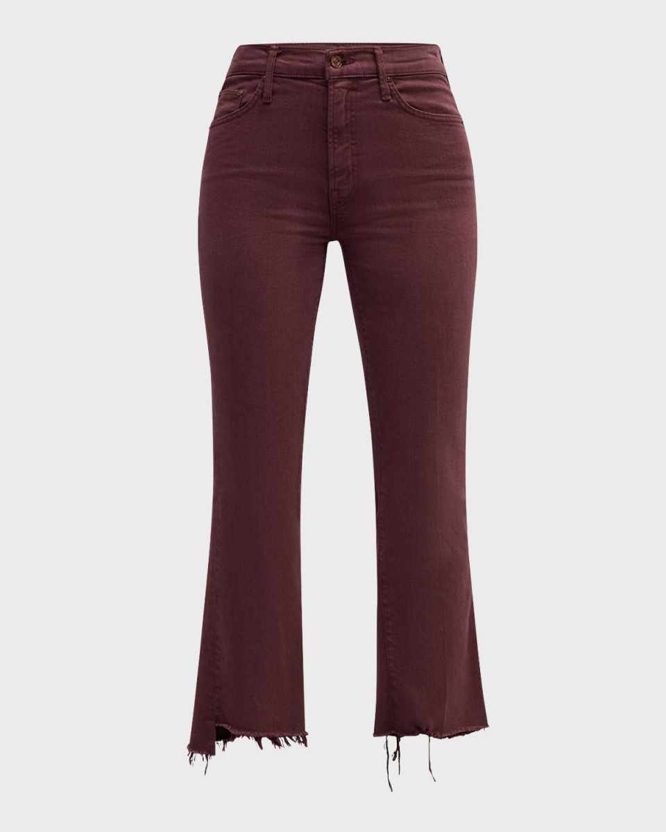 The Insider Crop Step Fray Jeans