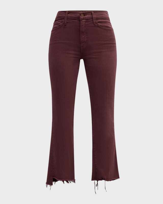 The Insider Crop Step Fray Jeans