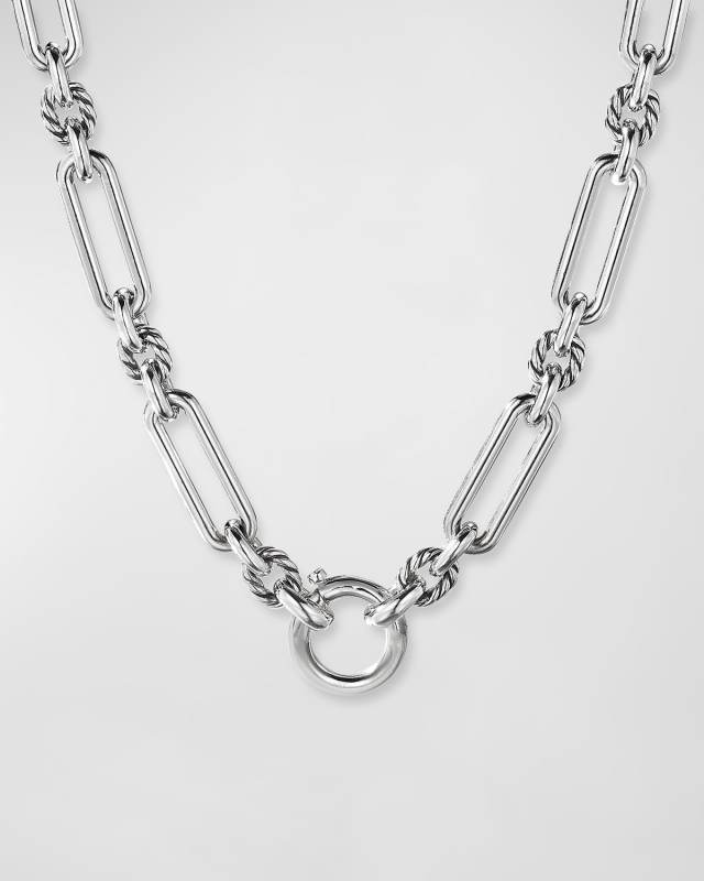 Lexington Chain Necklace in Sterling Silver, 18"L