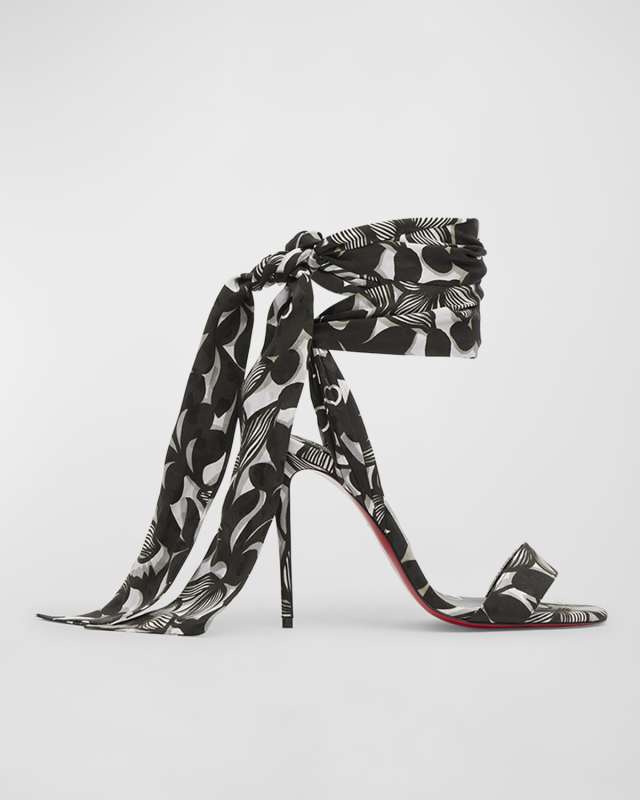 Sandale Du Desert Printed Red Sole Sandals