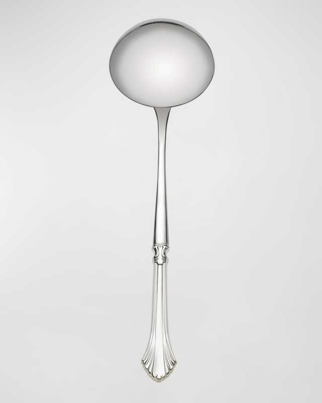 French Regency Soup Ladle, Hollow Handle