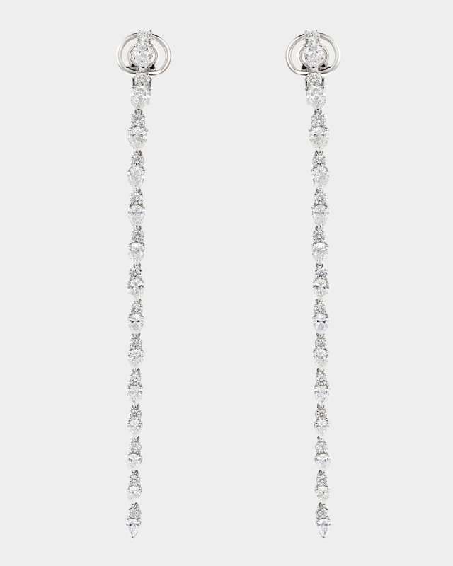 Diamond Dangle Earrings