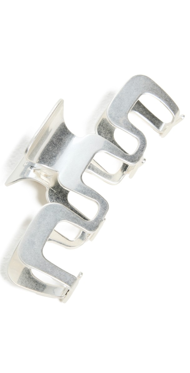 Cult Gaia Alma Claw Clip Antique Silver