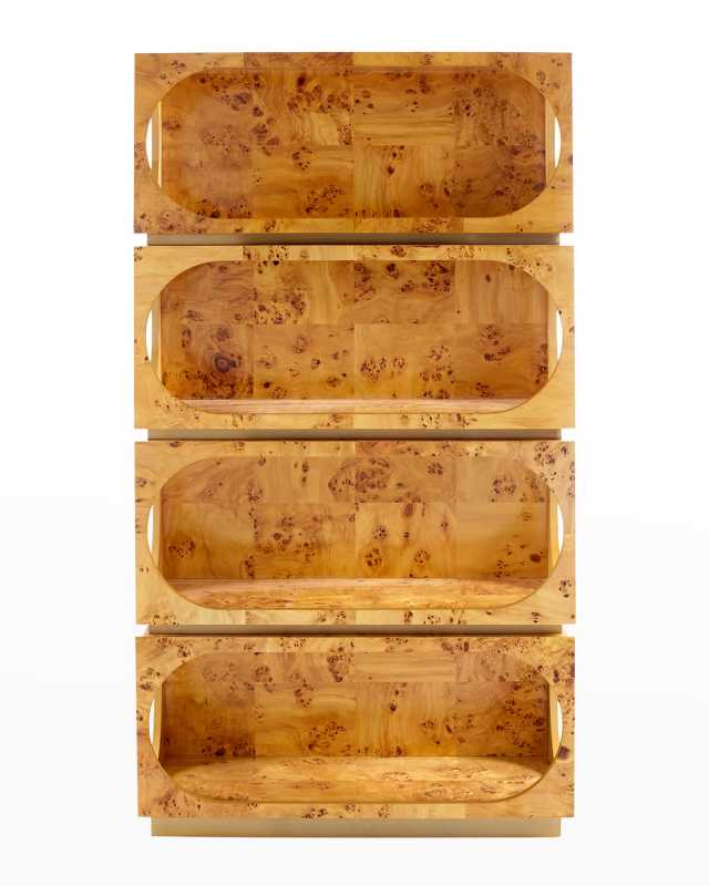 Bond Etagere, Burled Mappa