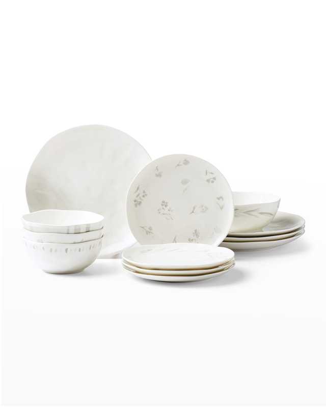 12-Piece Oyster Bay Dinnerware Set