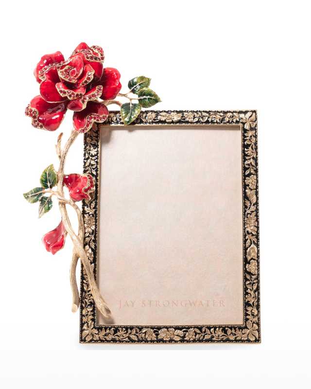 Night Bloom Rose Frame, 5" x 7"