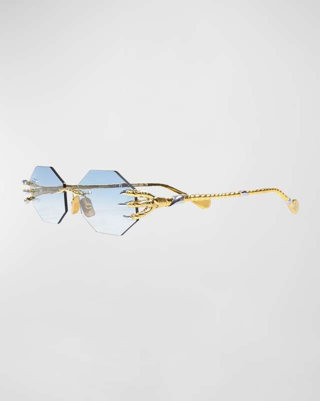 The Claw and The Nest Octagonal Sunglasses