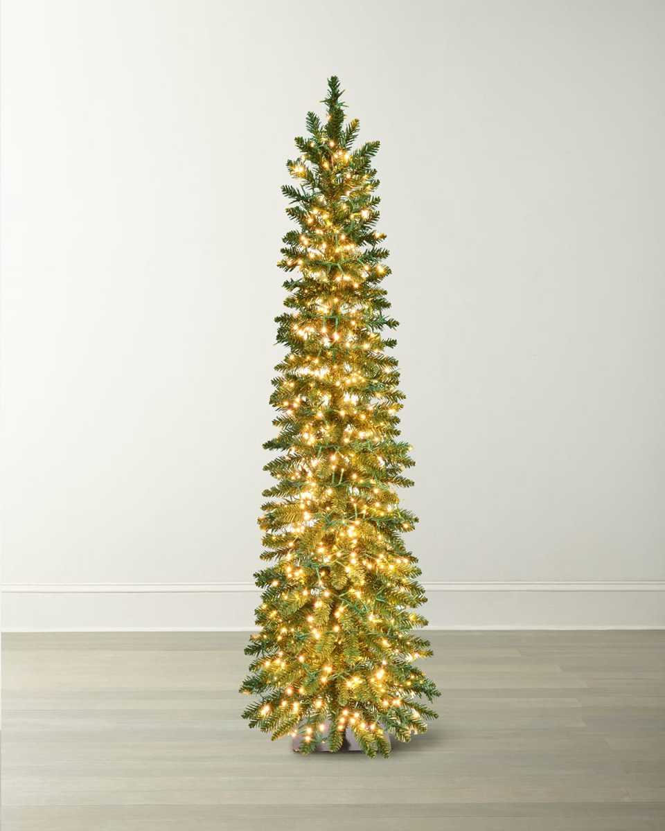 Aspen Pine Pre-Lit Christmas Tree, 4.5'