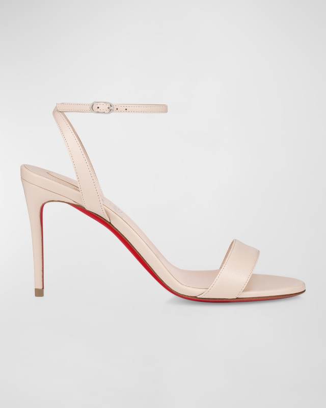 Loubigirl Ankle-Strap Red Sole Sandals