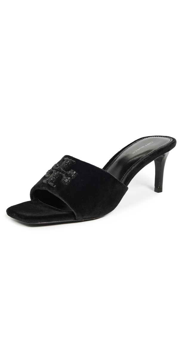 Tory Burch Eleanor Pave Mule Sandals5mm Perfect Black