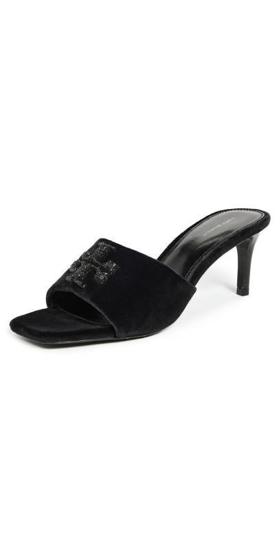 Tory Burch Eleanor Pave Mule Sandals5mm Perfect Black