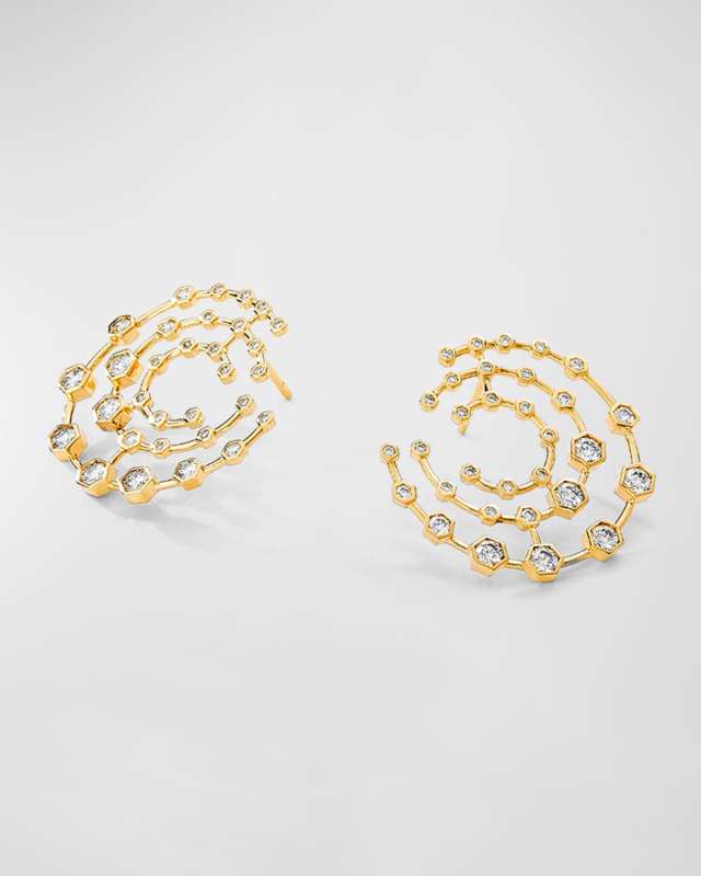 Geometrix Diamond Earrings