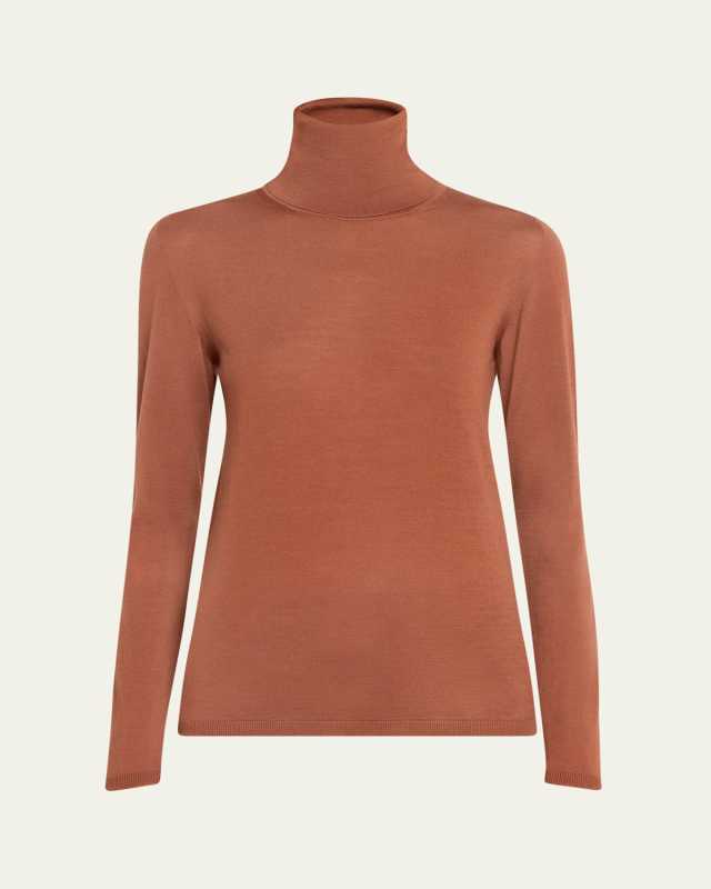 Saluto Turtleneck Wool Sweater