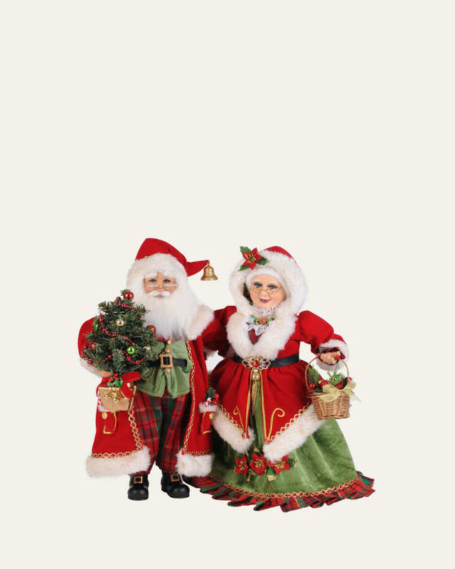 Strolling Mr. & Mrs. Claus