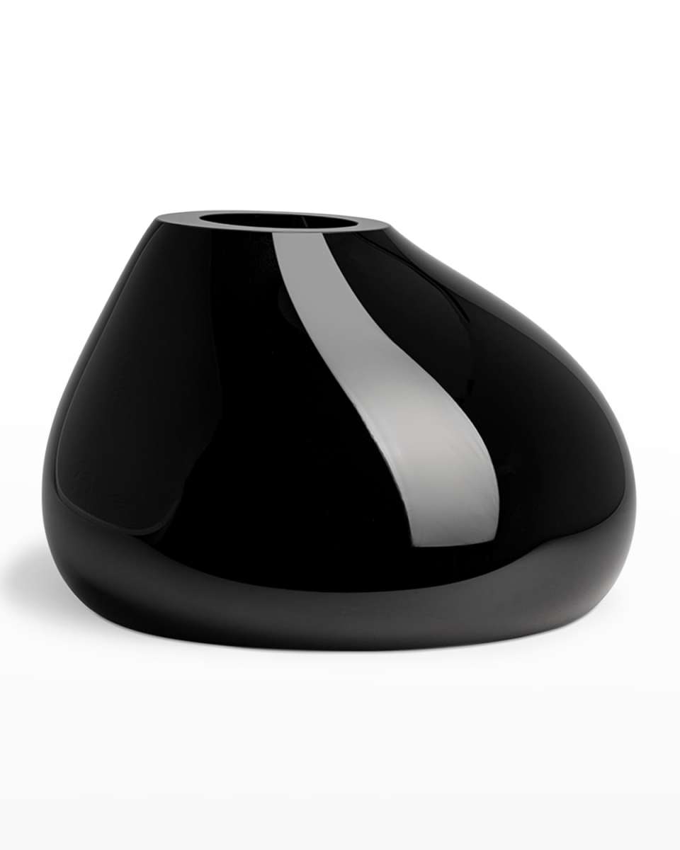 Ebon Black Large Vase