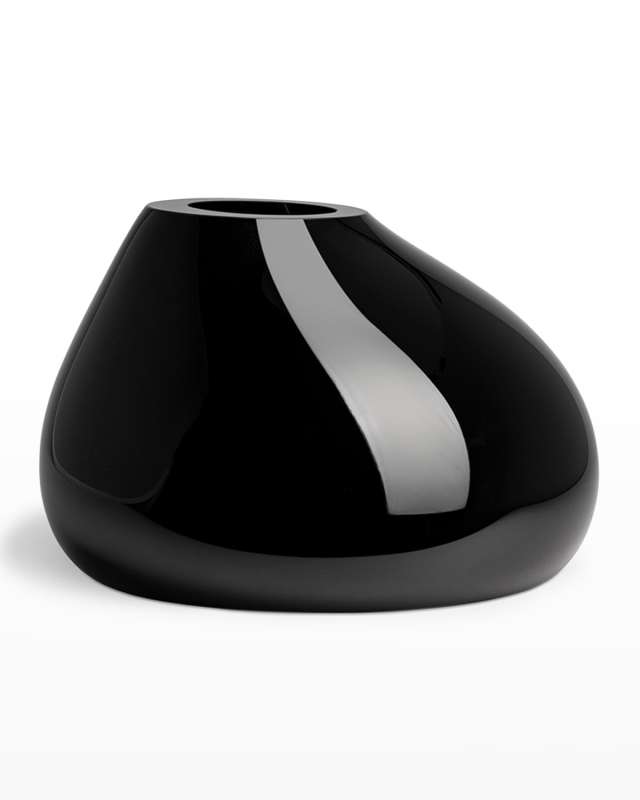 Ebon Black Large Vase