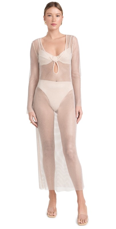 L'AGENCE Sara Dress Champagne