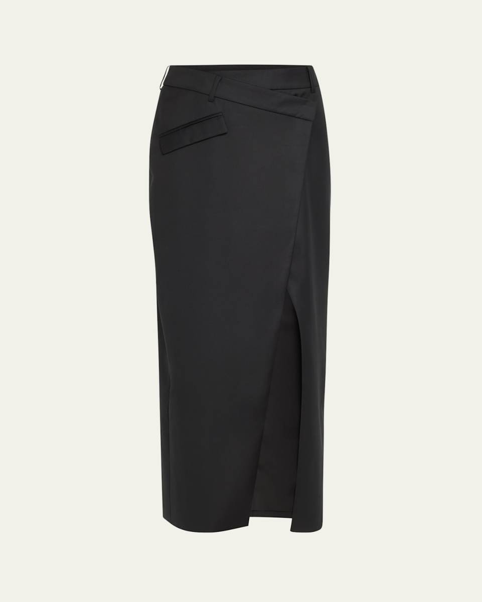 Mia Wrap Pencil Skirt