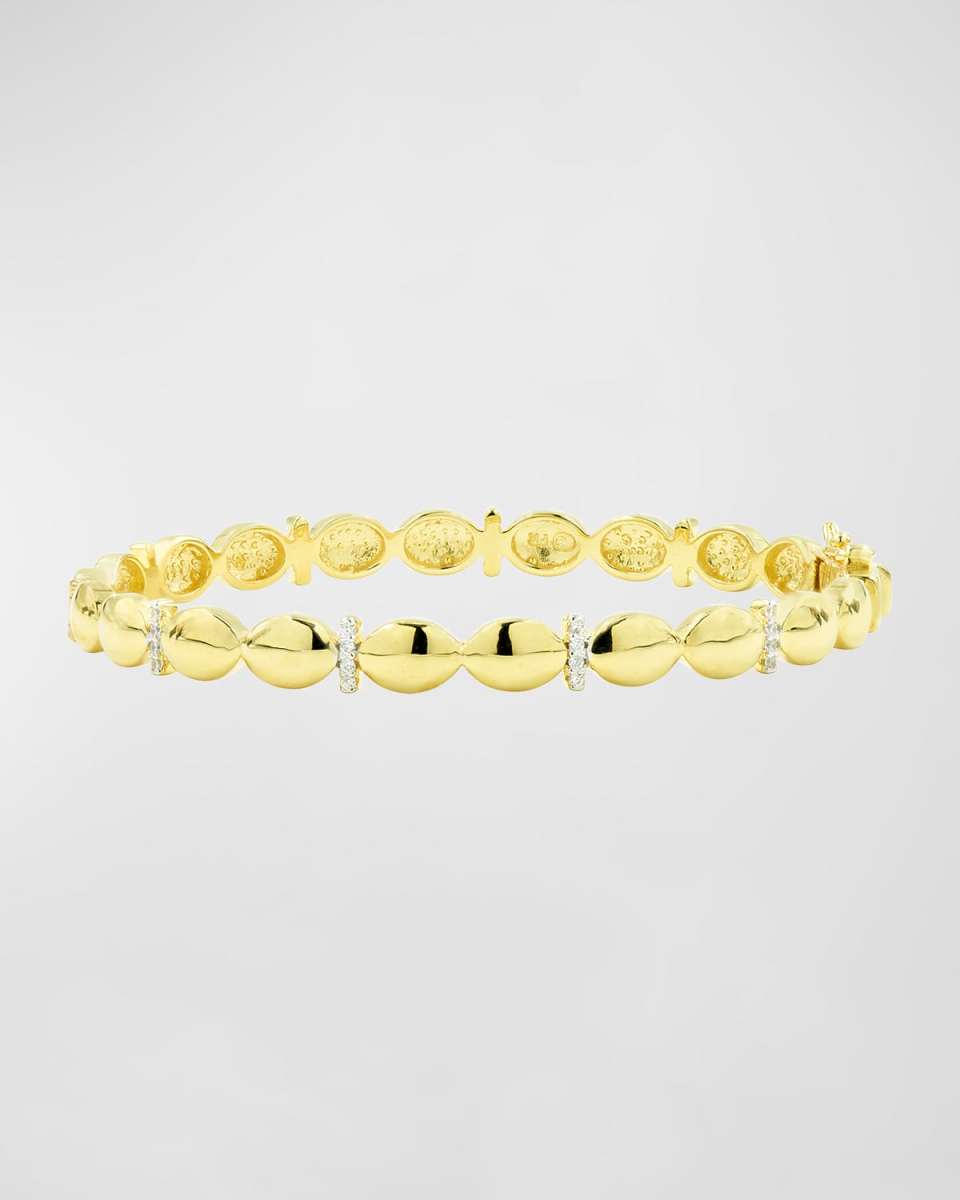 Flat Disc Hinge Bangle