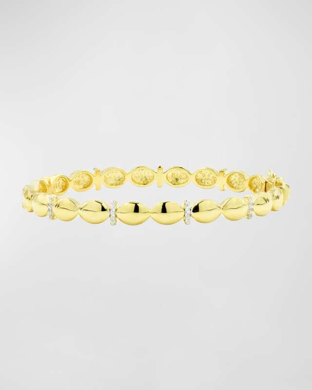 Flat Disc Hinge Bangle