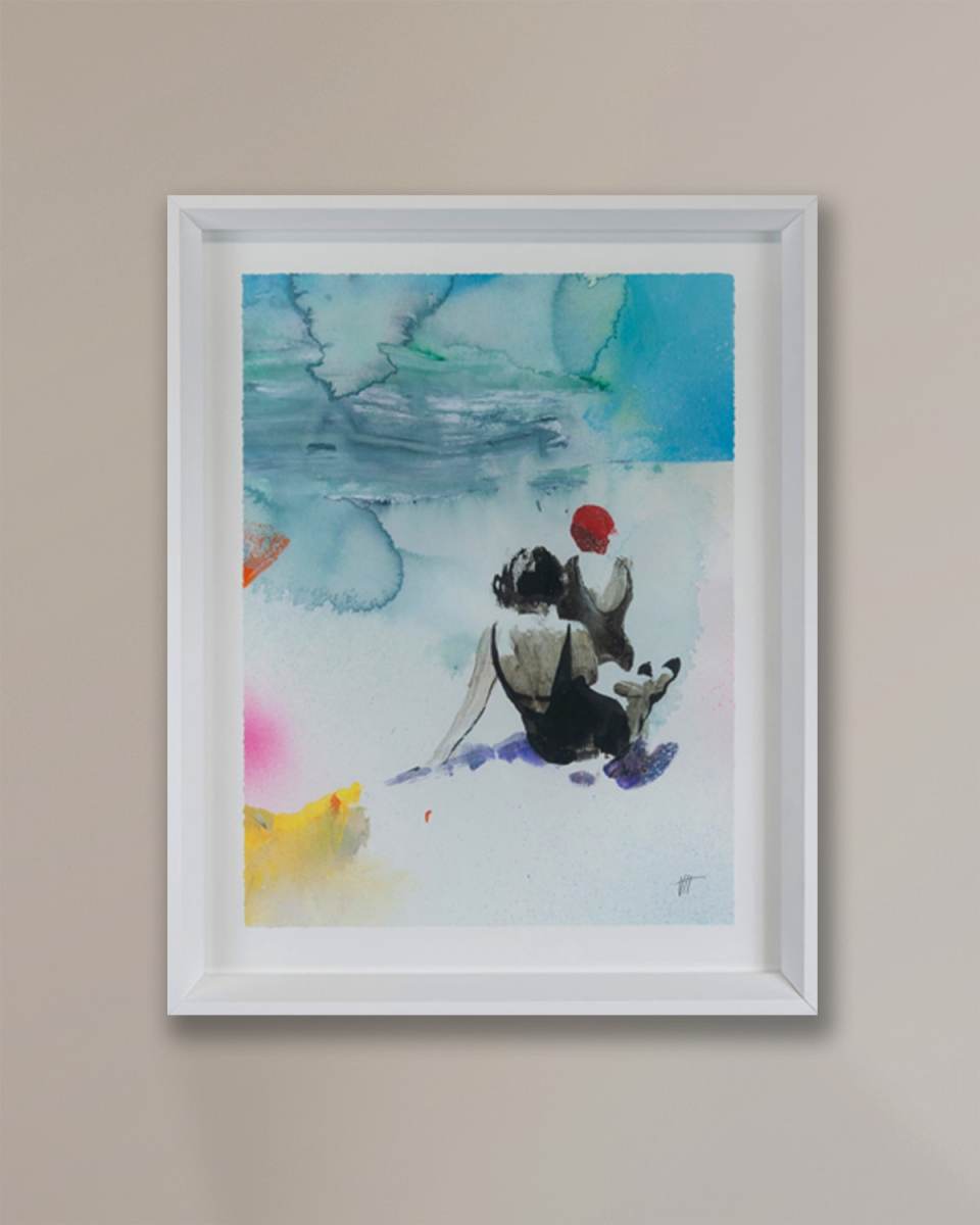 "Beach Studies 11" Giclee by Van Hoang