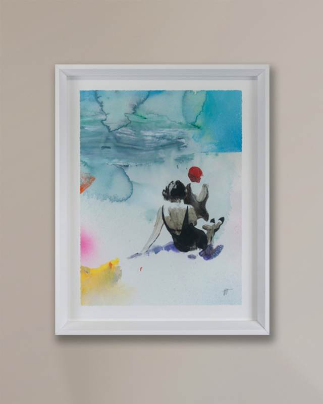 "Beach Studies 11" Giclee by Van Hoang