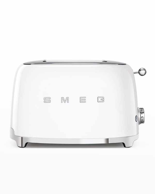Retro 2-Slice Toaster, White