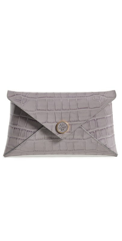 Altuzarra Envelope Clutch Grey Taupe