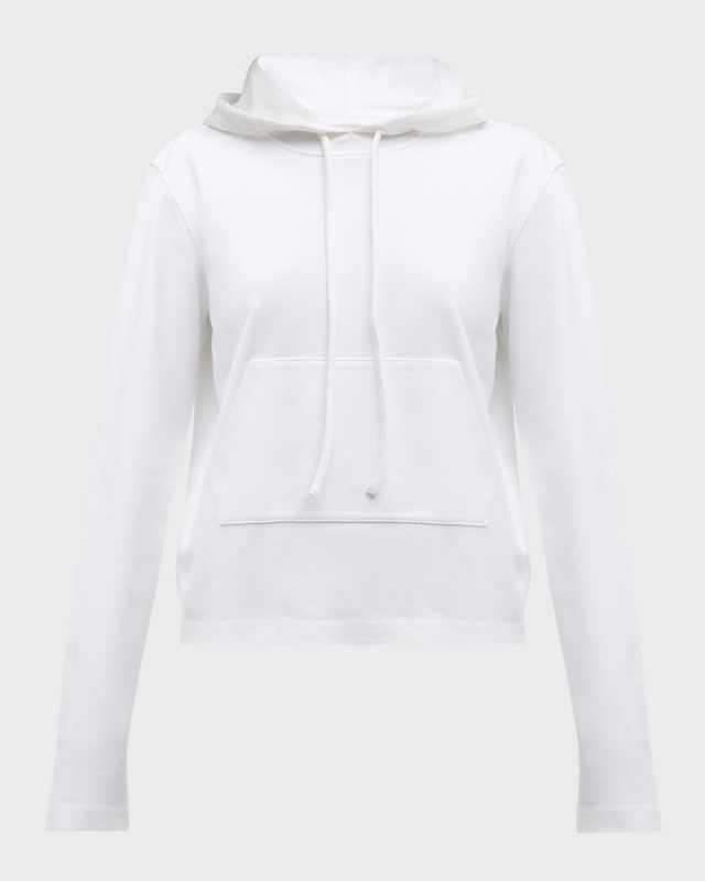 Stretch Terry Hooded Top