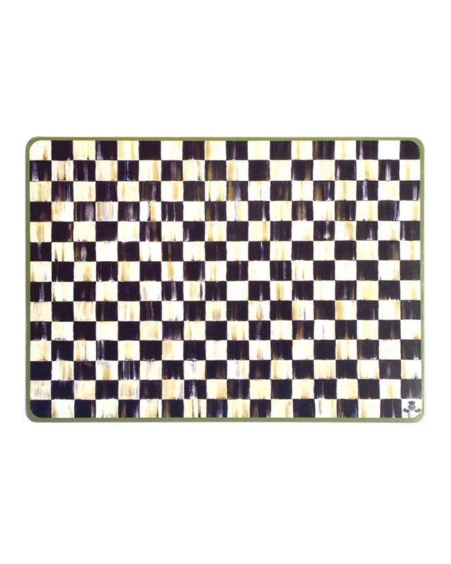 Courtly Check Placemats, Set of 4