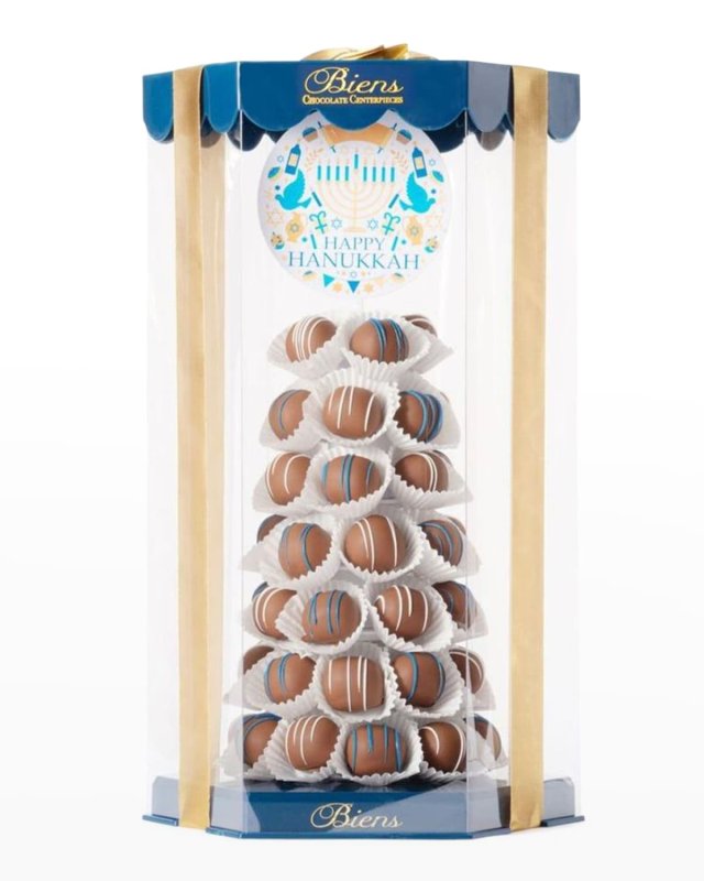 Hanukkah Bien Tower - Dark Blue