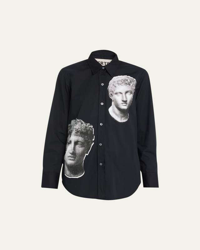 Cupid and Psyche New Classic Button-Front Shirt