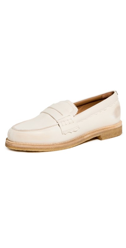 Golden Goose Jerry Loafers Bianco Burro