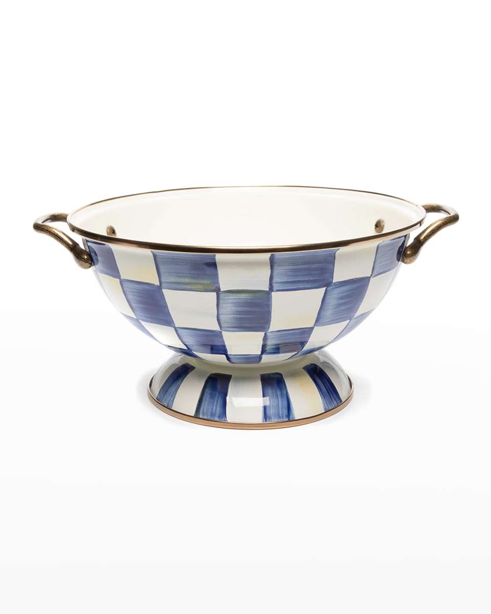 Royal Check Enamel Almost Everything Bowl