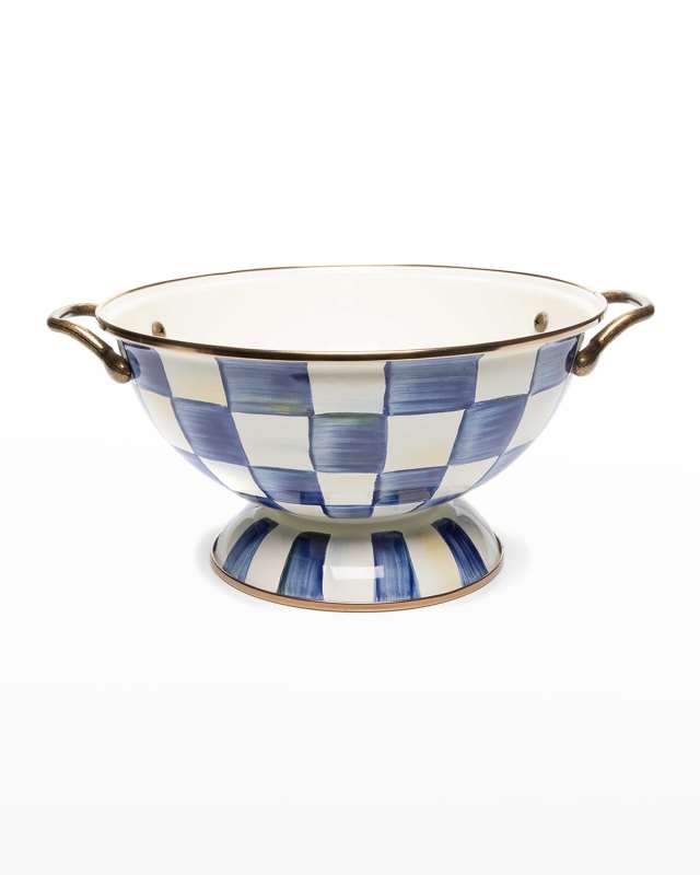 Royal Check Enamel Almost Everything Bowl