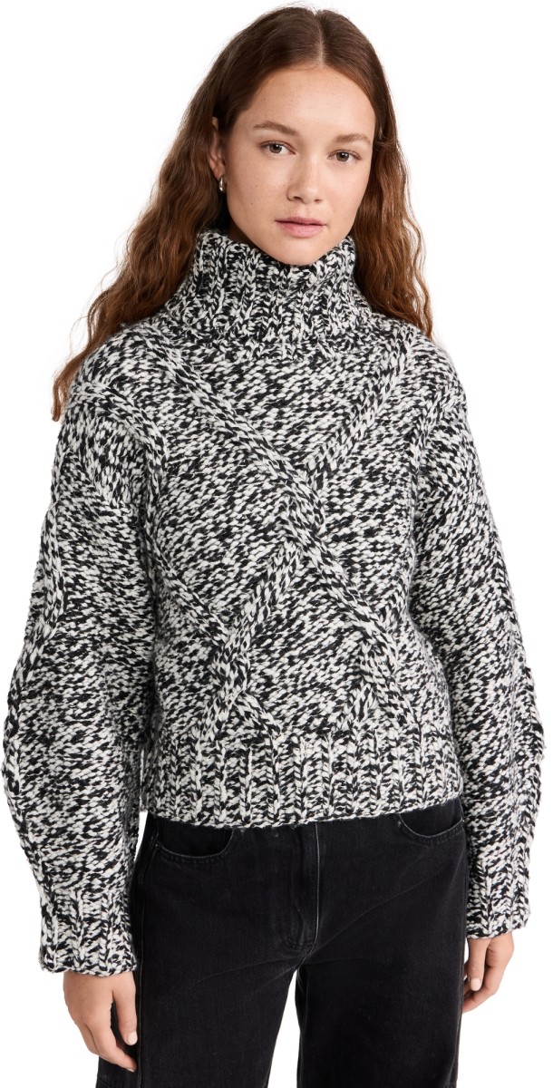 IRO Lison Pullover Black/Ecru