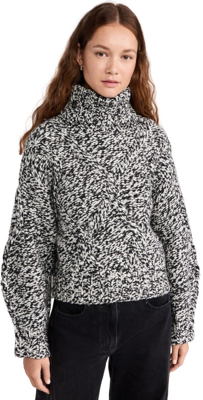 IRO Lison Pullover Black/Ecru