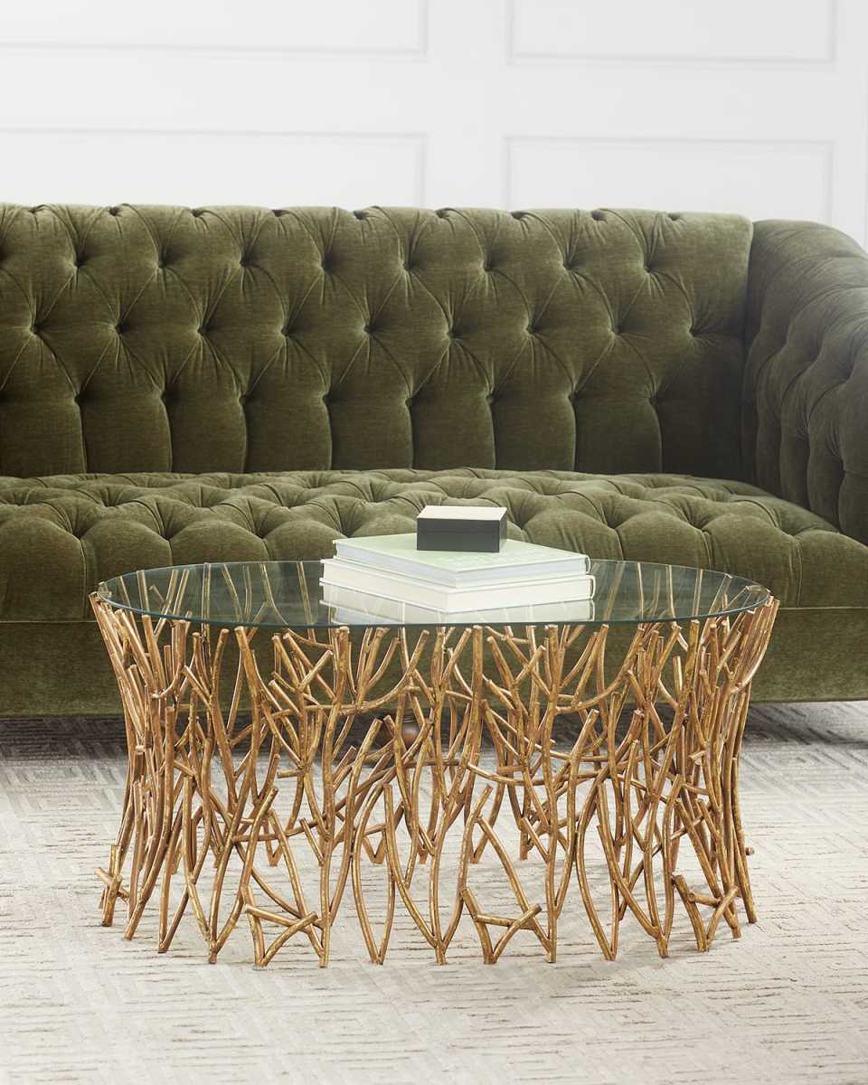 "Golden Branches" Coffee Table
