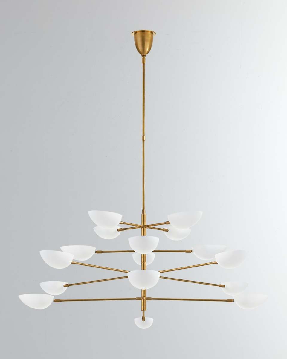 Graphic Grande Four Tier Chandelier By AERIN