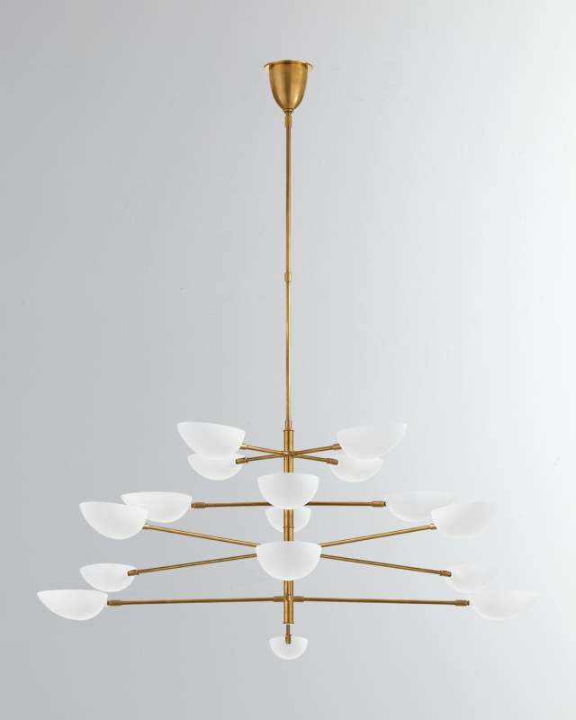 Graphic Grande Four Tier Chandelier By AERIN
