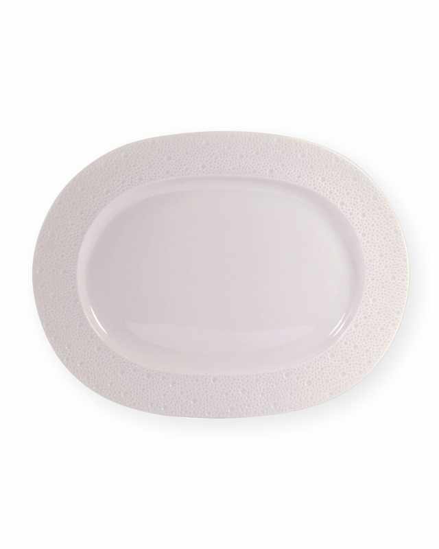Ecume White Relish Dish