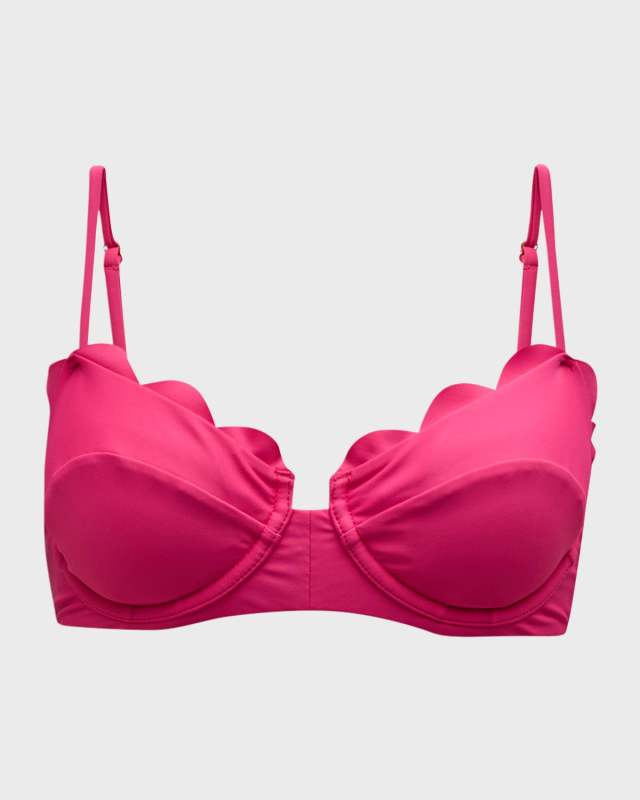 Leyla Scallop Bikini Top