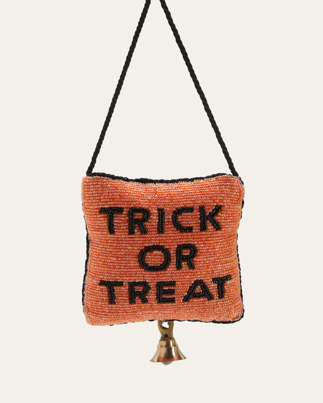 Halloween Trick or Treat Beaded Doorknocker