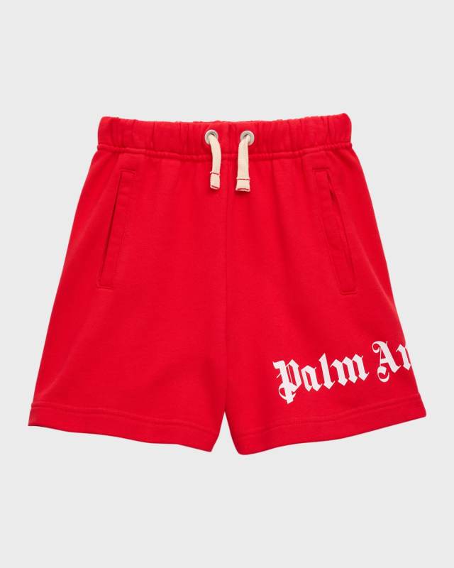 Boy's Classic Overlogo Sweat Shorts, Size 4-12
