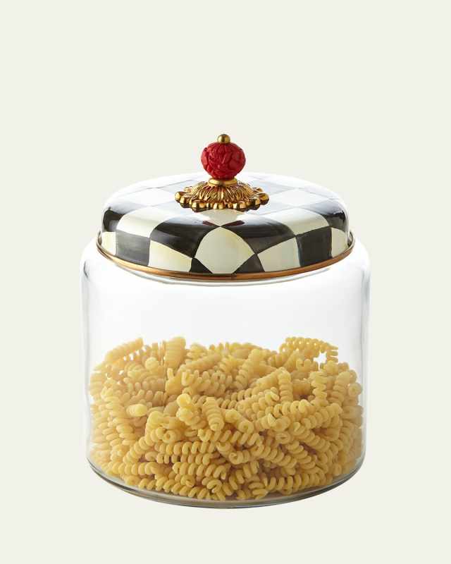 Large Courtly Check Canister