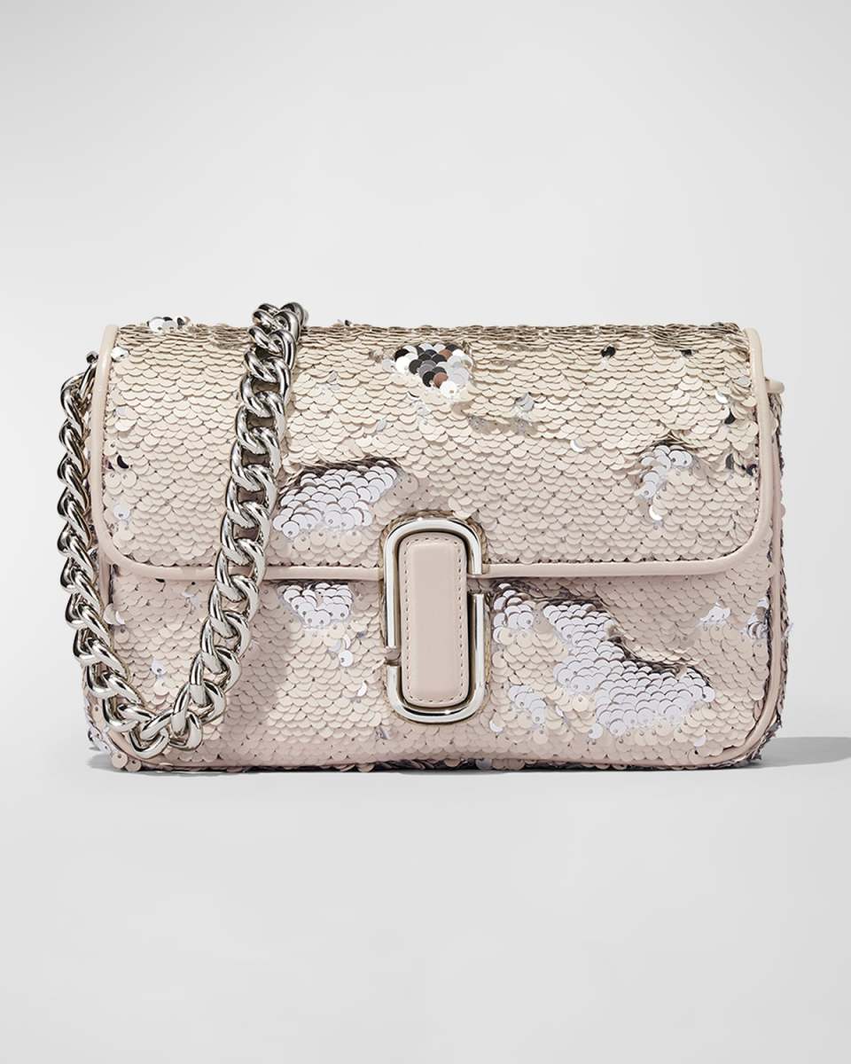 The Sequin J Marc Shoulder Bag