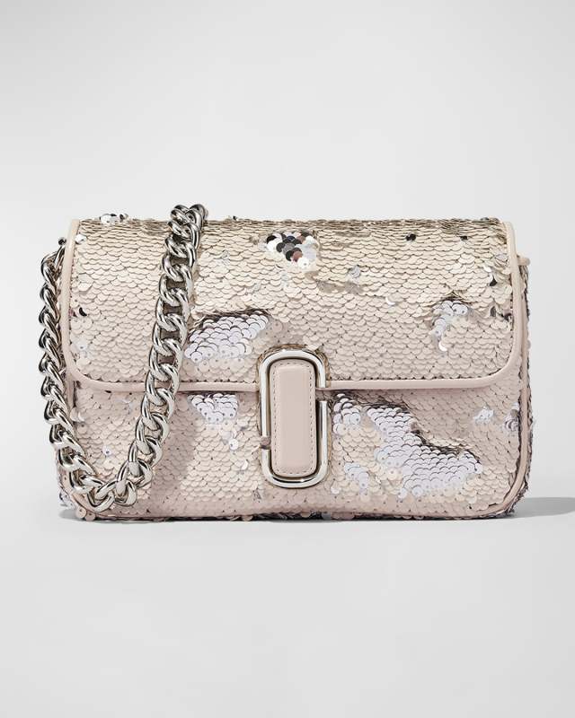 The Sequin J Marc Shoulder Bag