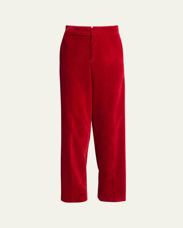Velvet Tuxedo Trousers