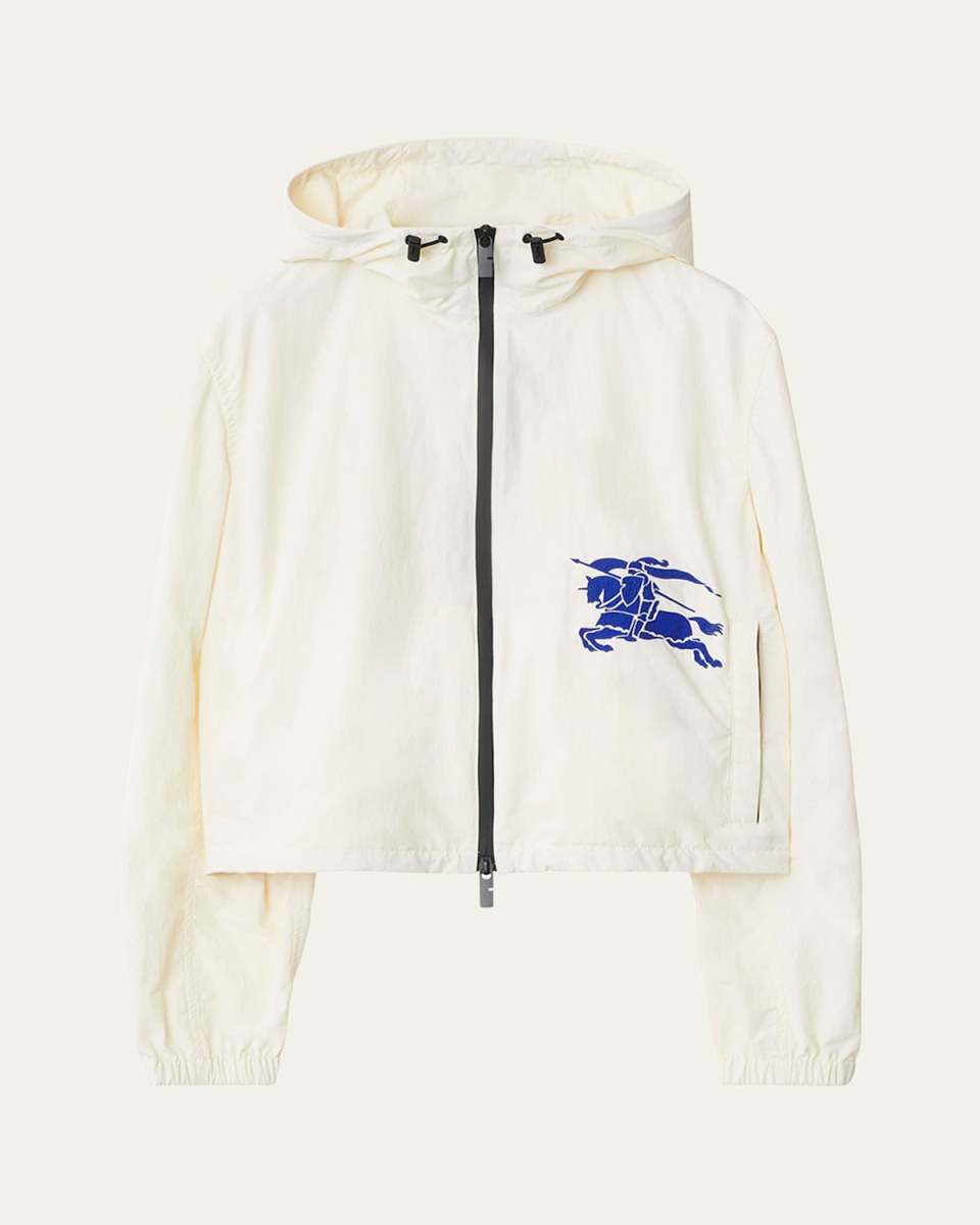 Hooded EKD Embroidered Jacket